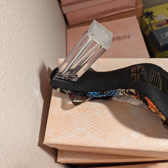 Snake Print Patterned Strappy Sexy Heel from Cape Robbin - Picture 5 of 15